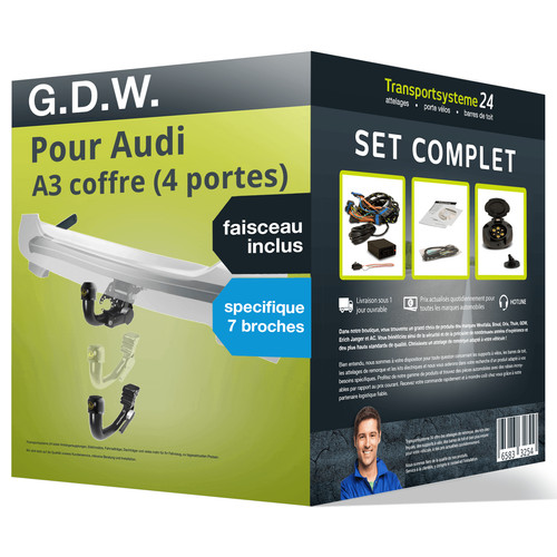 Attelage pour audi coffre - attelage,