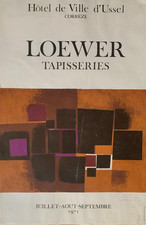 LOEWER AFFICHE LITHOGRAPHIQUE