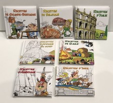Lot de 7 petits livres de recettes Astérix