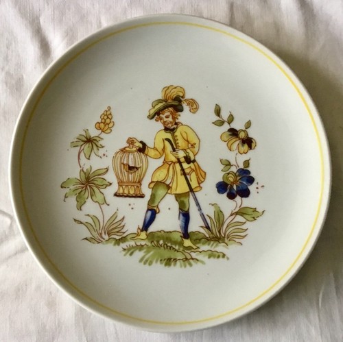 Jolie assiette gentilhomme - , à