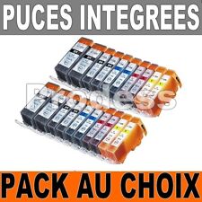 Cartouche encre avec puce compatible imprimante Canon PIXMA MG5200 MG5220 MG5250