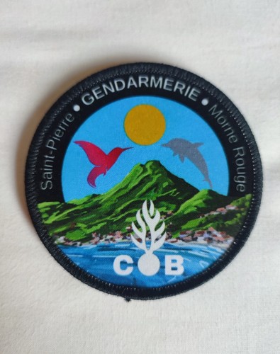 Ecusson gendarmerie martinique - ecusson,