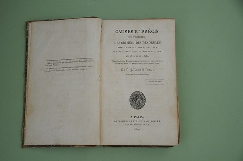 Gard royaliste troubles - gard,