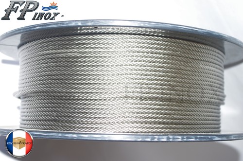 Cable 3mm inox - souple, 7x19