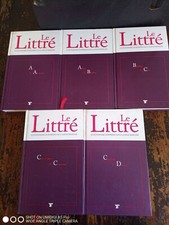 5 dictionnaires "le littré" -