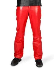 Pantalon en cuir d'agneau