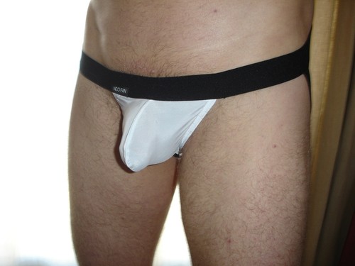 Jock strap bag blanc taille - blanc, m