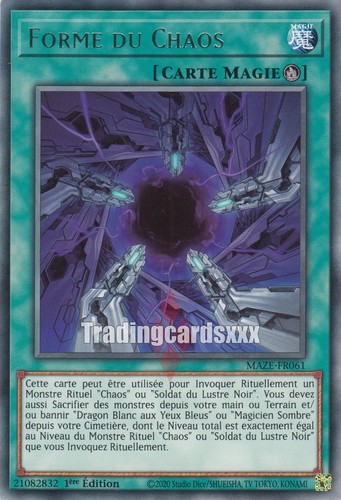 Forme chaos r - du,