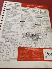 Fiche technique automobile Fiat 124 Spécial T 1400 édition de 1973 RTA