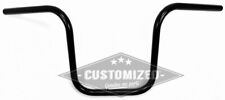 7/8 Pouce (22mm) Guidon Universel Narrow Ape Hanger 30cm Noir