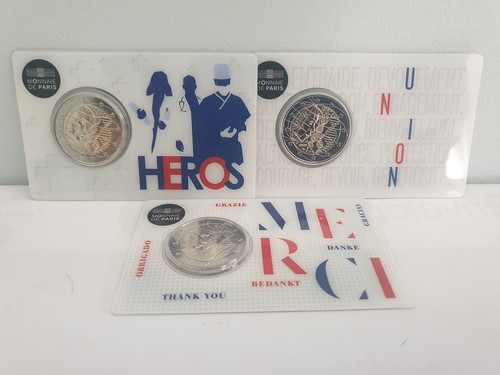 Lot coincard 2 euros - coincard, 2€