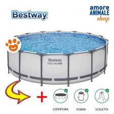 Bestway Piscine Rotonde Steel