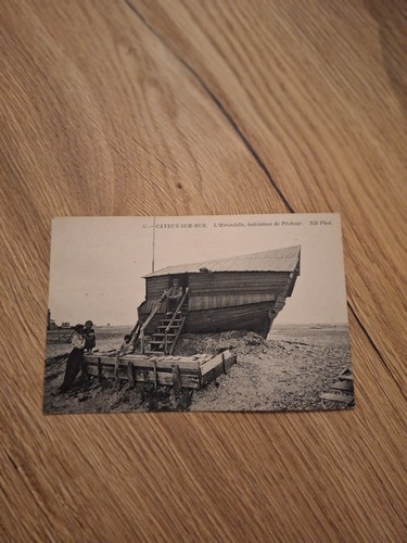 Cpa cayeux sur - cpa, mer