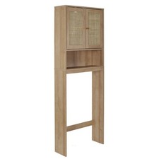 Meuble WC en Bois "Bali" 166cm Marron