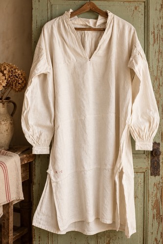 Ancienne chemise paysanne - , en