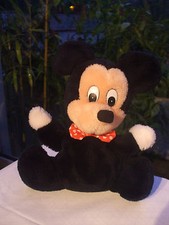 VINTAGE - PELUCHE DOUDOU MARIONNETTE SOURIS 30 CM MICKEY " DISNEY  APPLAUSE "  