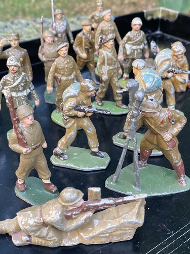 Lot soldats plomb - de, de