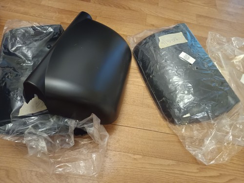 Coque noire rétroviseur
