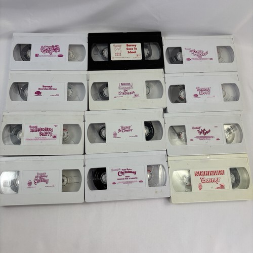 Vintage barney vhs - vintage,