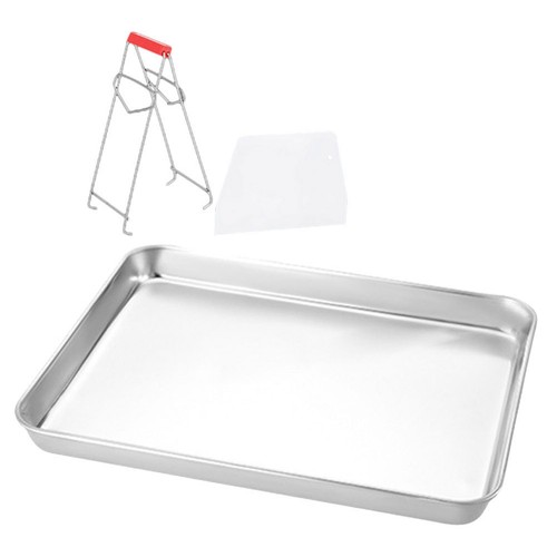Plateau service acier - plateau, en