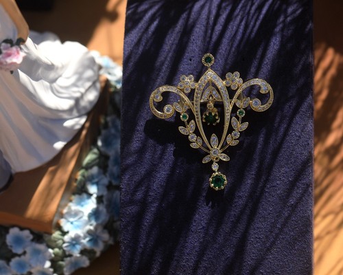 Broche belle eopque dentelle - eopque,