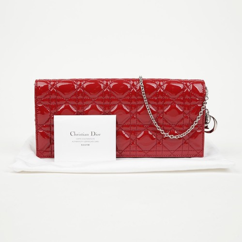 Dior sac main cuir verni - en,