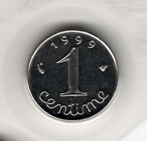 Centime 1999 épi fdc - centime,