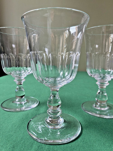 Lot verre eau cristal - 3,