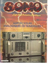 SONO MAGAZINE N°101 STUDIO LEAD / STE JPR /REDUCTEURS DE BRUIT / DOSSIER LUMIERE