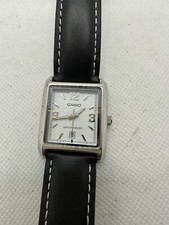 Casio Ladies, Black Leather