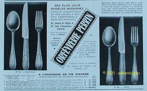Publicite orfevrerie perrin - publicite,