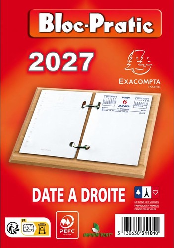 Exacompta bloc pratic - 1, bloc-pratic