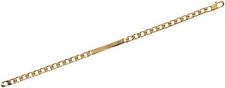 Gourmette en Plaqué Or 18