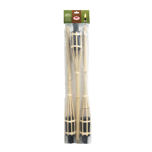 Torche bambou set - torche,