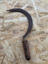 Faucille Outil ancien serpe serpette agricole ferme scie  herboriste jardin (5