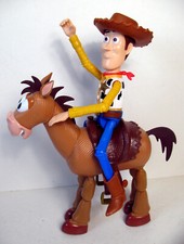 Figurines TOY STORY Woody et Pile poil DISNEY PIXAR - environ 24 cm