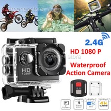 4K WiFi Action Caméra Imperméable Sports Camera HD 1080P Écran Sous l'eau Camera