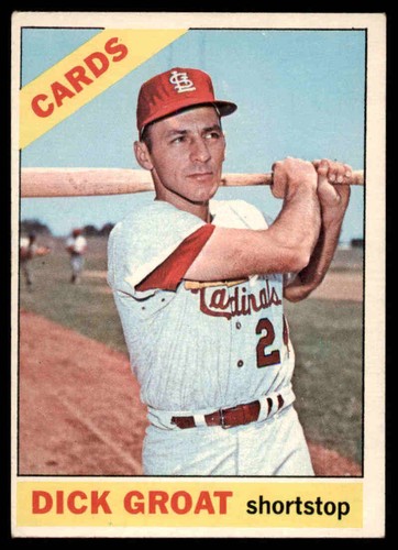 1966 topps dick groat 103b - groat, #103b