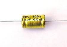 6.8uF 100V Bipolaire Condensateur Audio tube électronique Ou Transistor Ampli
