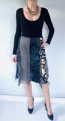 Jupe destructurée baroque