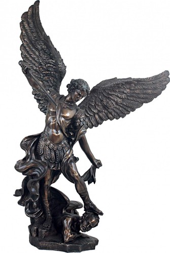 Grande statue résine bronze - résine,