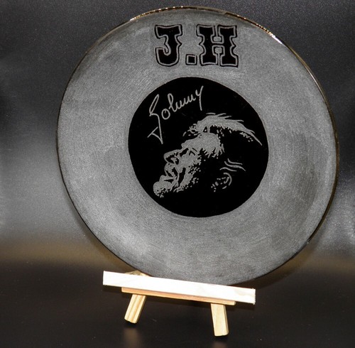 Gravure johnny hallyday - hallyday", sur