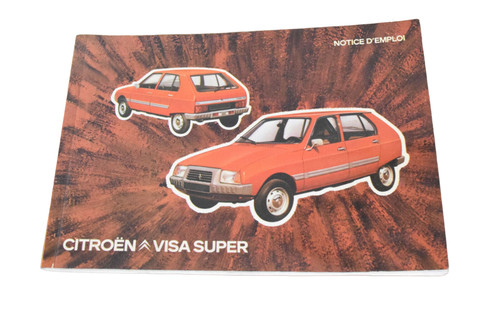 Notice emploi citroën - citroën, visa