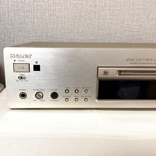 Deck minidisc junk sony - minidisc,