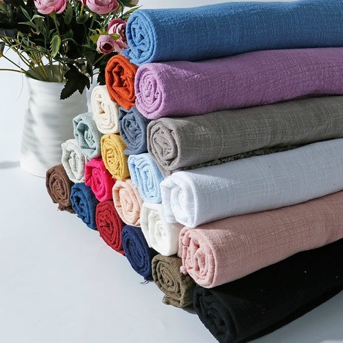 Uni lin tissu coton - tissu,