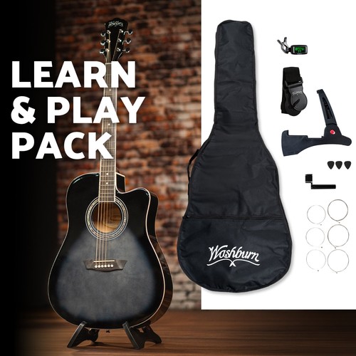 Washburn wa90cetbbpack learn - washburn, &