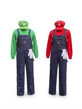 Super mario luigi costume size - super,