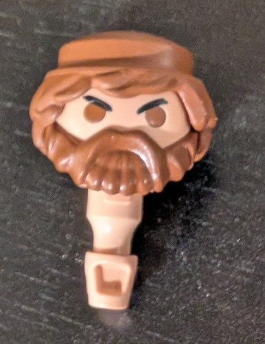 Playmobil tete barbare romain - ,