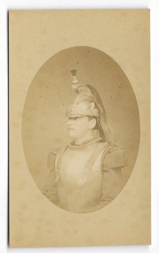 Photo cdv militaire - cdv,