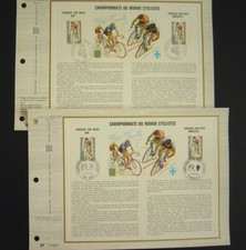 Championnat monde cycliste - piste, route, Gap, Marseille  :  2 FDC - CEF